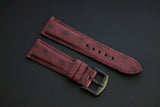PURPLE OSTRICH LEATHER STRAP